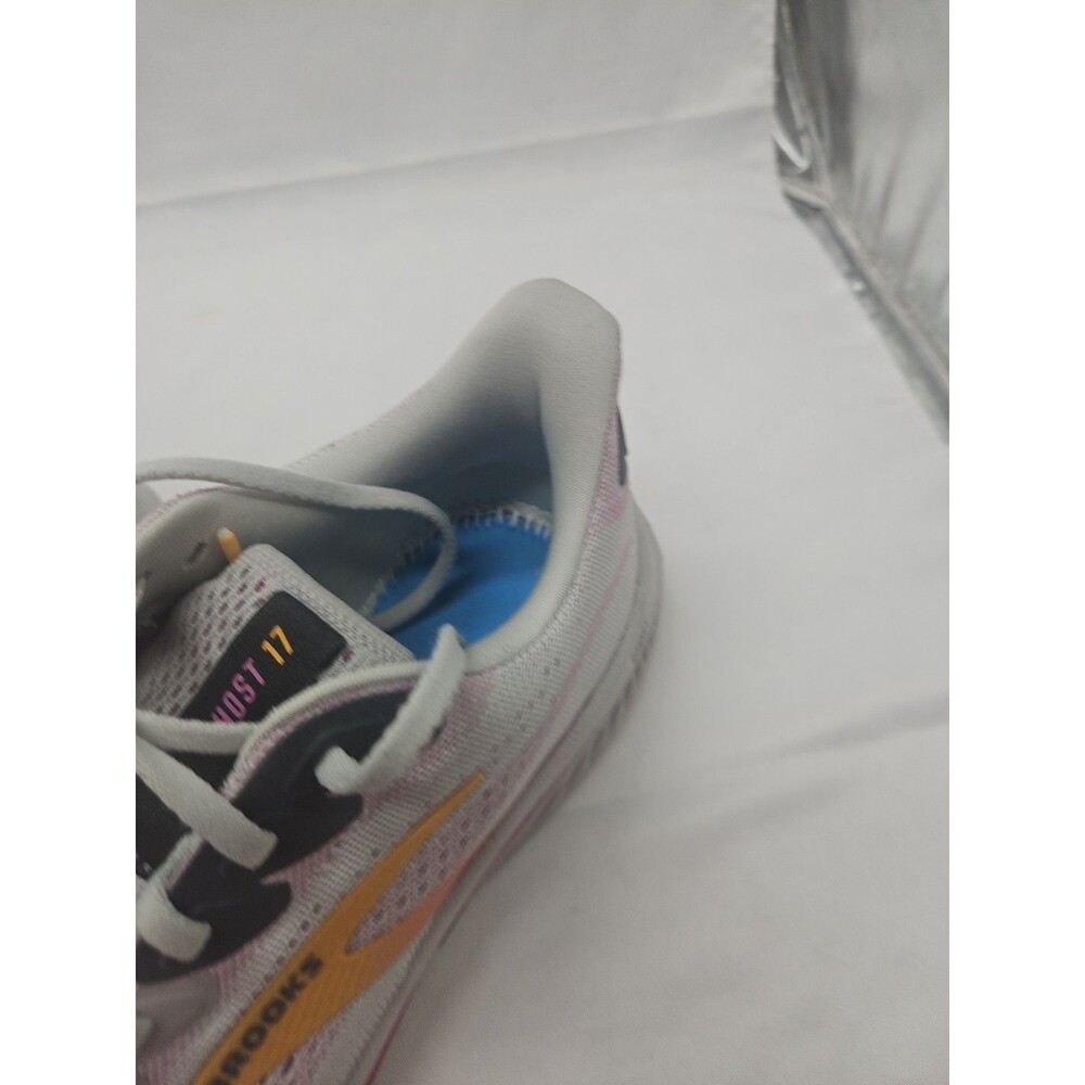 Brooks Sneakers Womens 10 D Wide Ghost 17 1204311D070 Gray Running Athletic Shoe - Picture 6 of 16